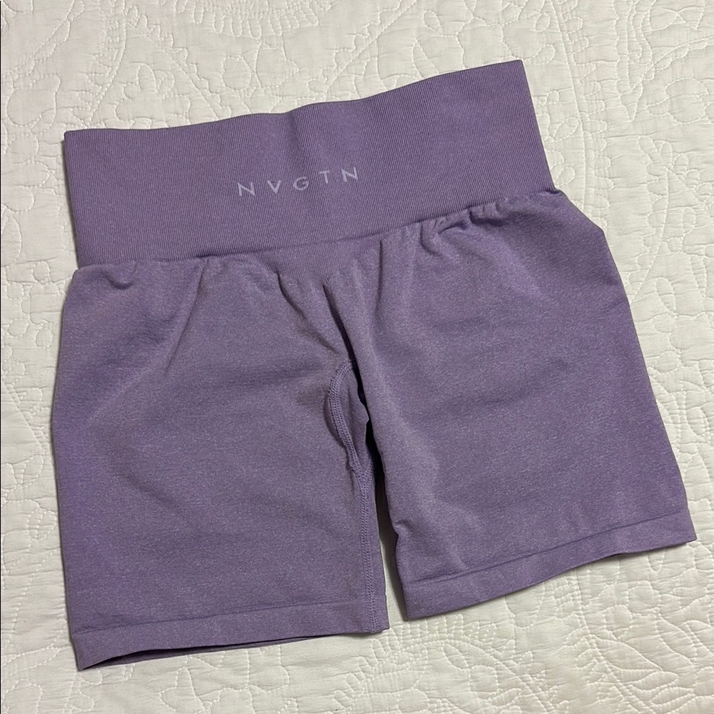 NVGTN Purple Gym Shorts